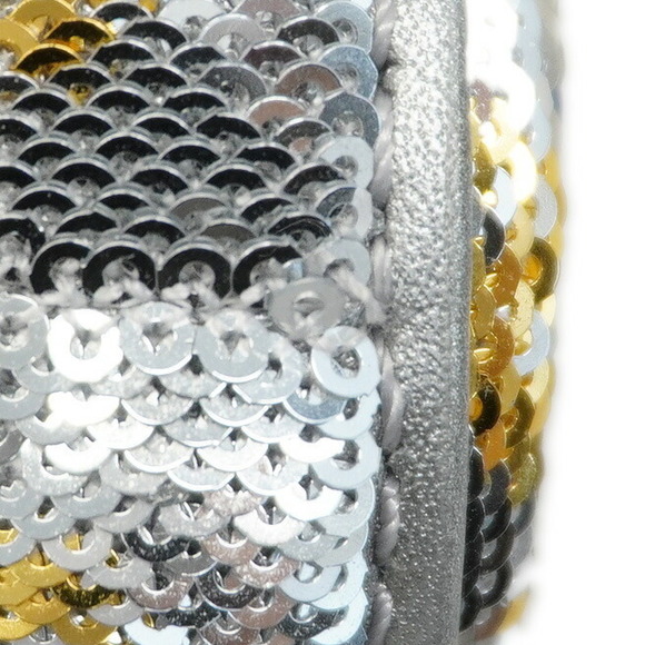 Louis Vuitton Monogram Sequin Twist PM Shoulder Bag Silver - Picture 10 of 12